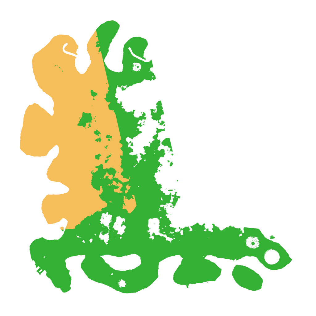 Biome Rust Map: Procedural Map, Size: 3700, Seed: 4309440