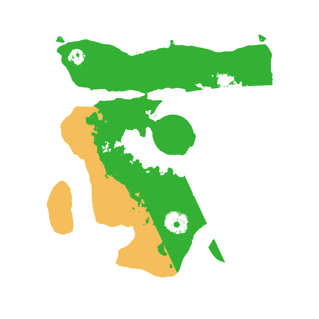 Biome Rust Map: Procedural Map, Size: 2100, Seed: 1632866420