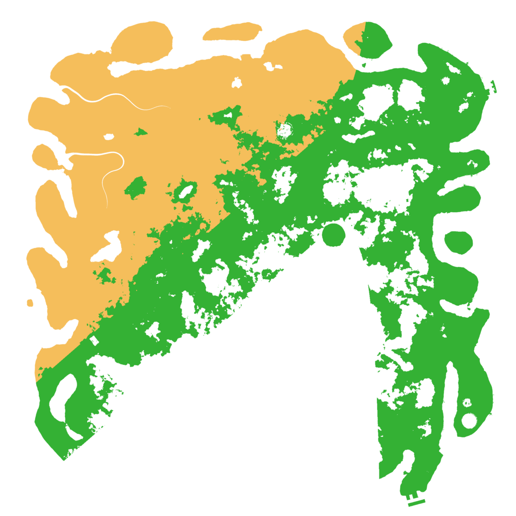 Biome Rust Map: Procedural Map, Size: 6000, Seed: 352653