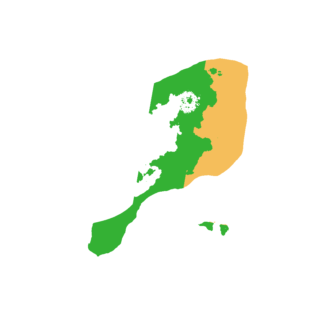 Biome Rust Map: Procedural Map, Size: 1500, Seed: 1049952714