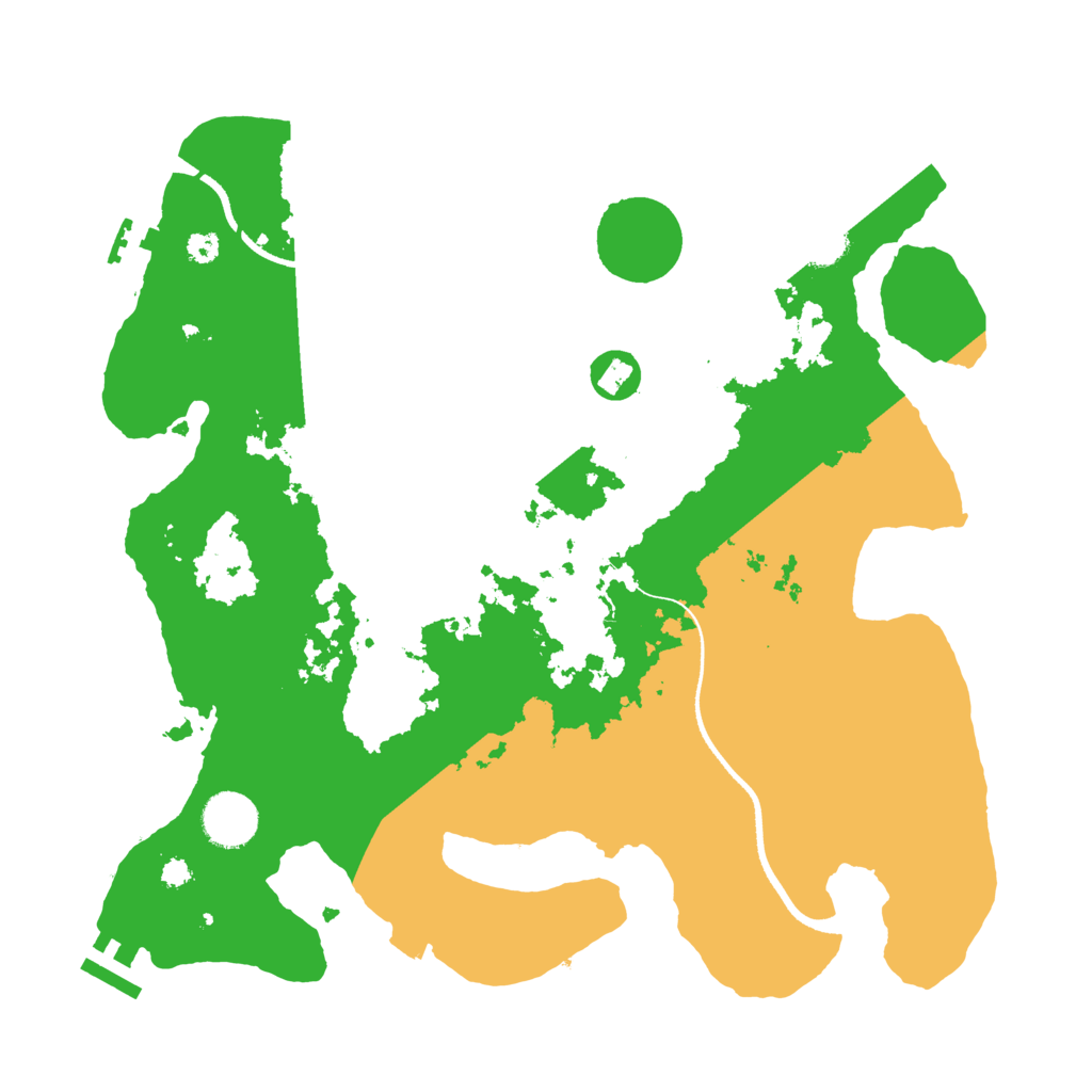Biome Rust Map: Procedural Map, Size: 3450, Seed: 98329611