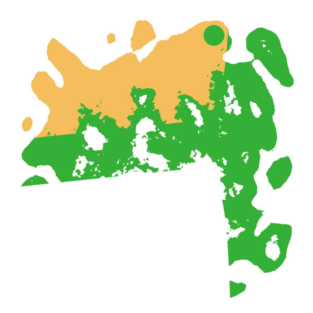 Biome Rust Map: Barren, Size: 4000, Seed: 51276863