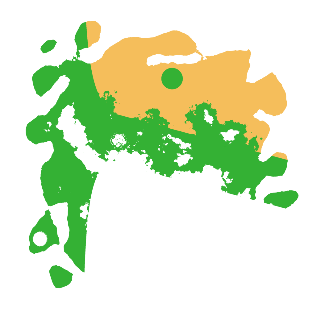 Biome Rust Map: Barren, Size: 3900, Seed: 10061253