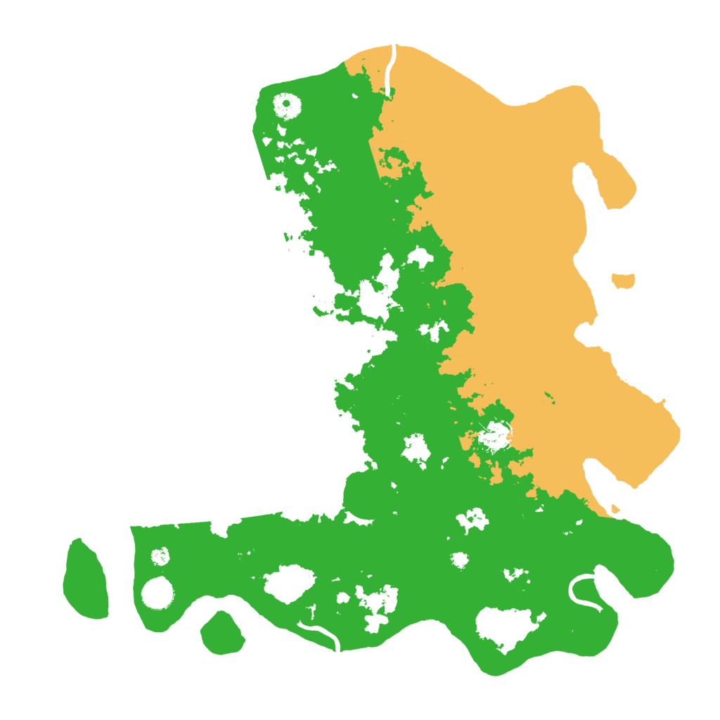 Biome Rust Map: Procedural Map, Size: 4000, Seed: 322209516