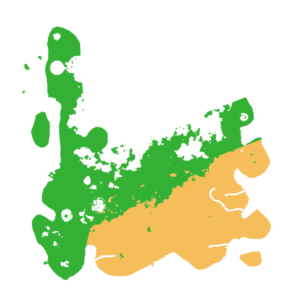 Biome Rust Map: Procedural Map, Size: 3750, Seed: 1176976