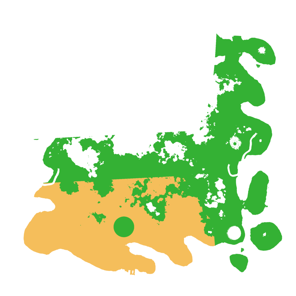 Biome Rust Map: Procedural Map, Size: 3800, Seed: 78866357