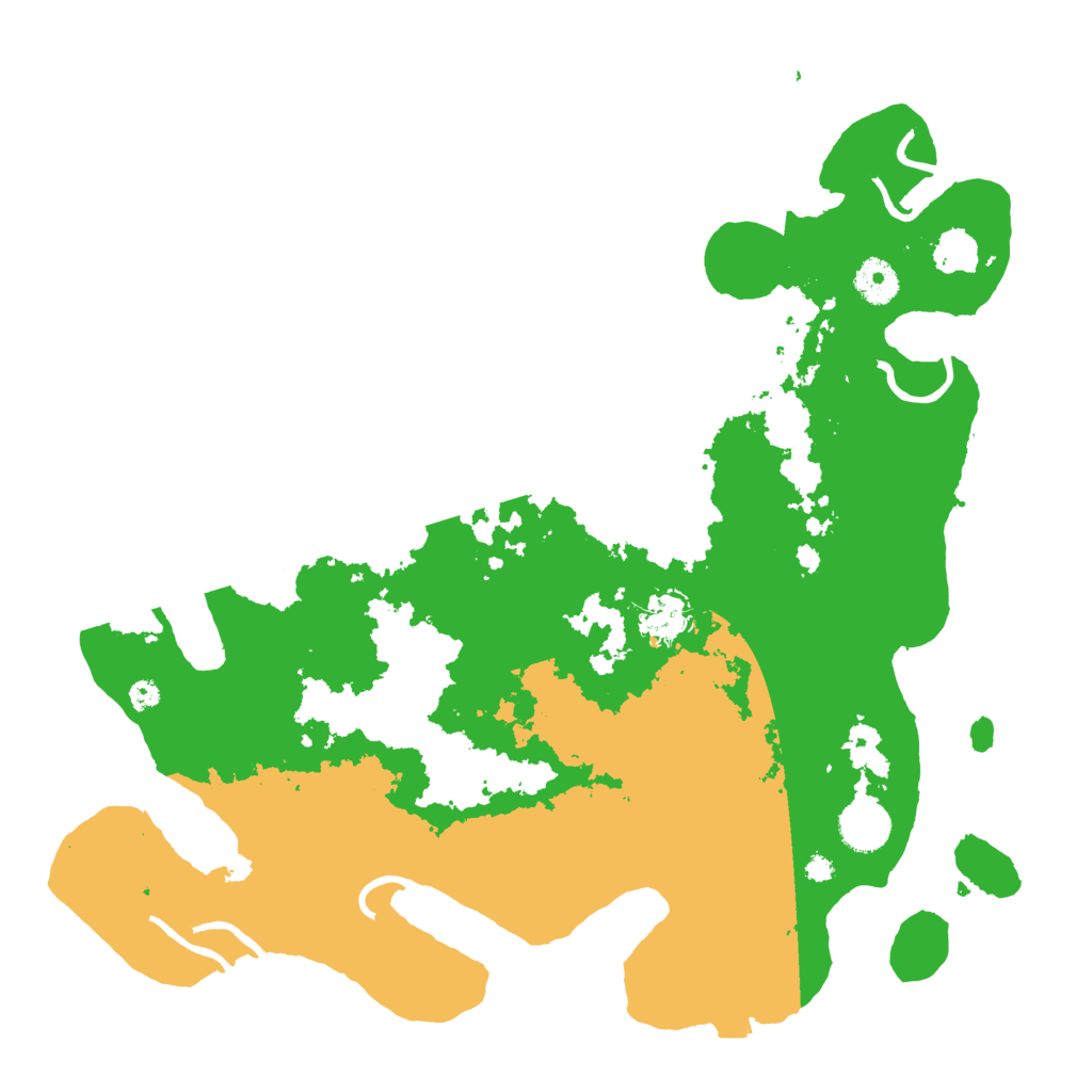 Biome Rust Map: Procedural Map, Size: 3750, Seed: 412995454