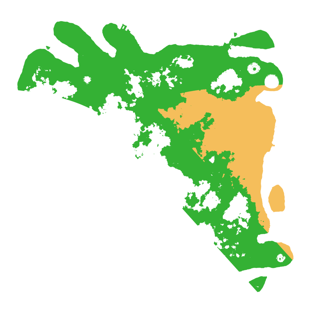 Biome Rust Map: Procedural Map, Size: 4000, Seed: 1019573247