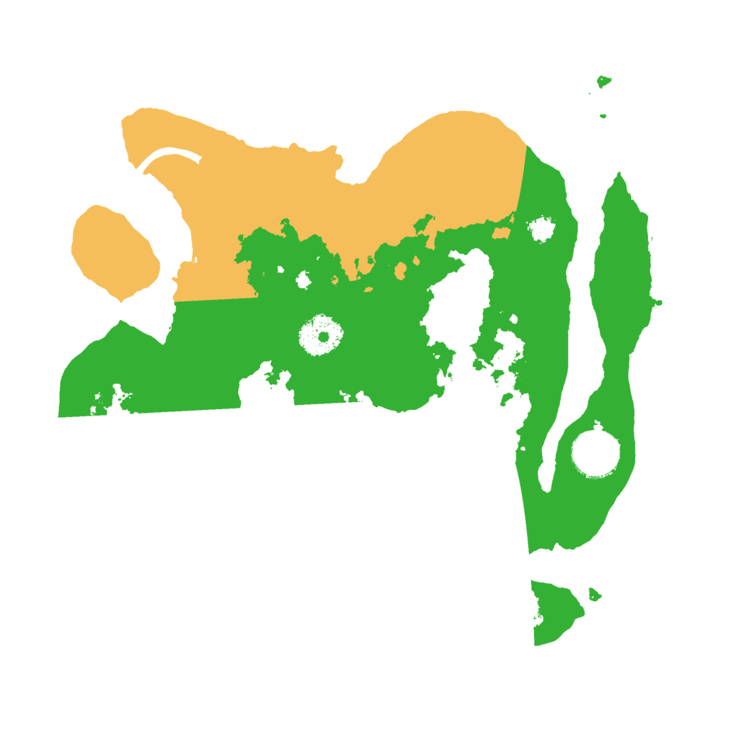 Biome Rust Map: Procedural Map, Size: 2700, Seed: 209528645