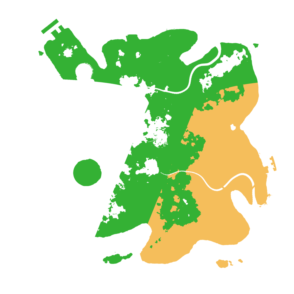Biome Rust Map: Procedural Map, Size: 3000, Seed: 462