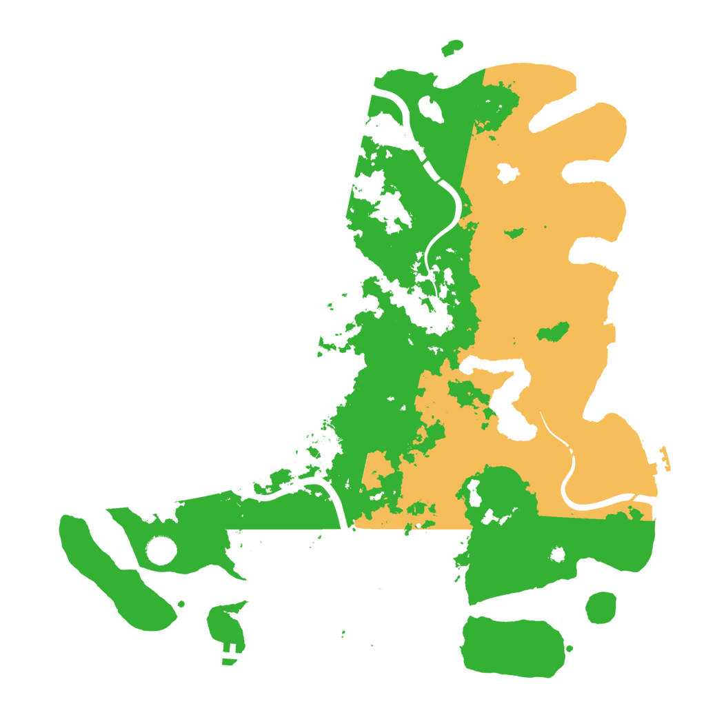 Biome Rust Map: Procedural Map, Size: 4250, Seed: 4454544