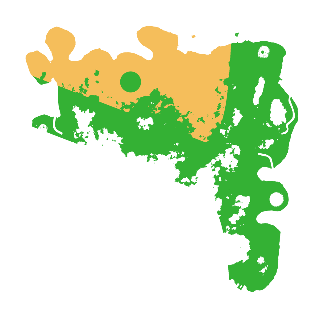 Biome Rust Map: Procedural Map, Size: 4000, Seed: 896149096