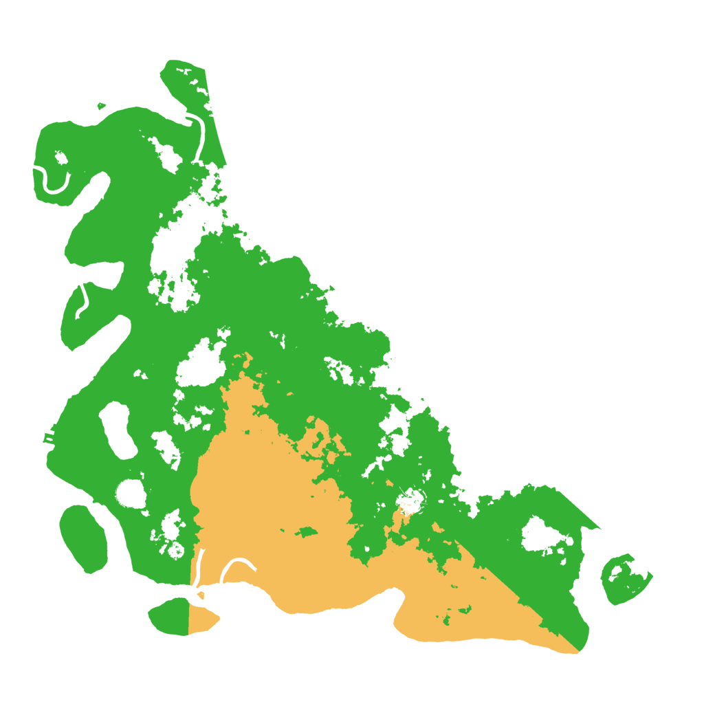 Biome Rust Map: Procedural Map, Size: 4500, Seed: 587881659