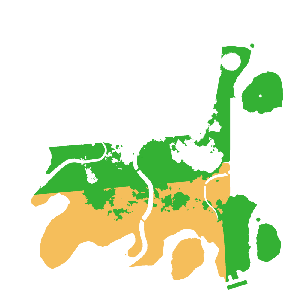 Biome Rust Map: Procedural Map, Size: 3000, Seed: 72820475