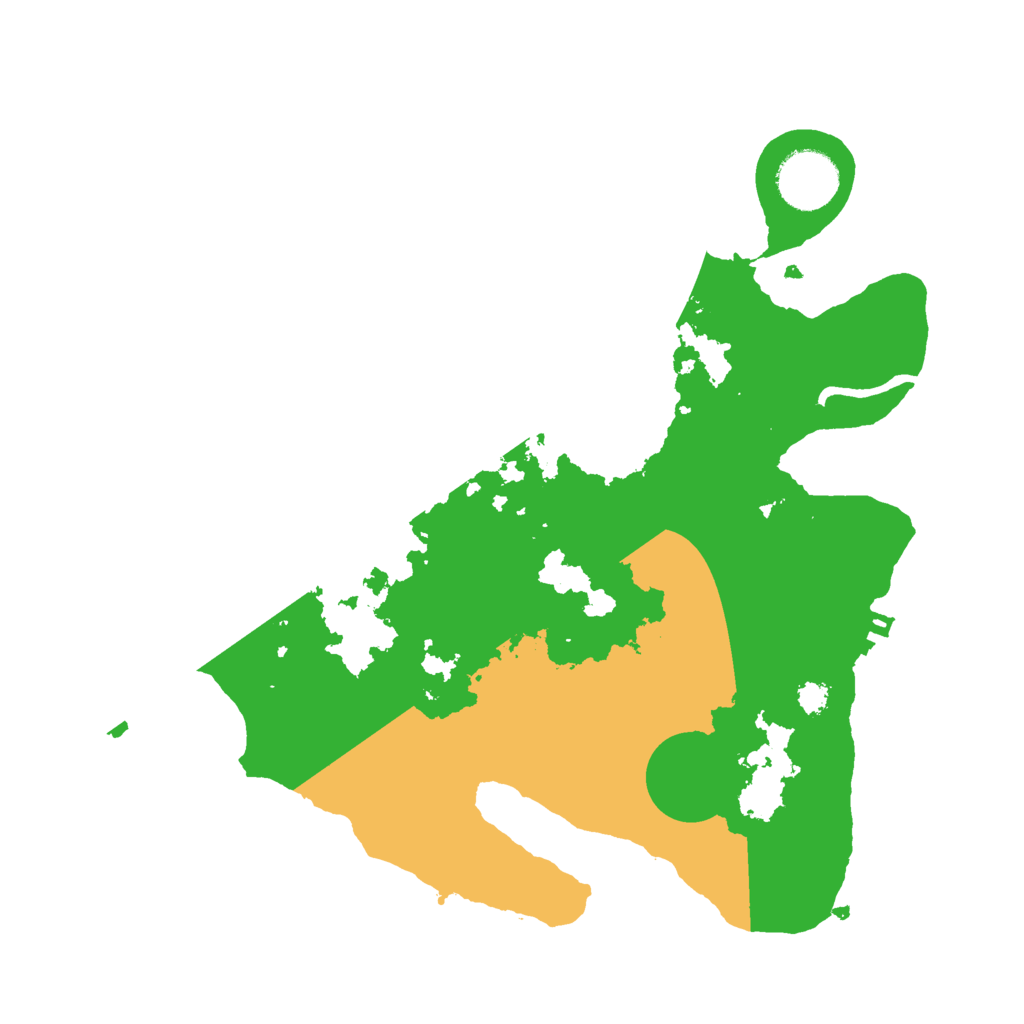 Biome Rust Map: Procedural Map, Size: 3000, Seed: 34921891