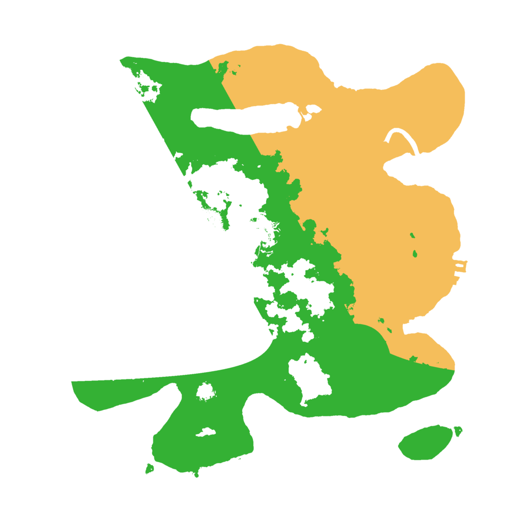 Biome Rust Map: Procedural Map, Size: 2700, Seed: 1408
