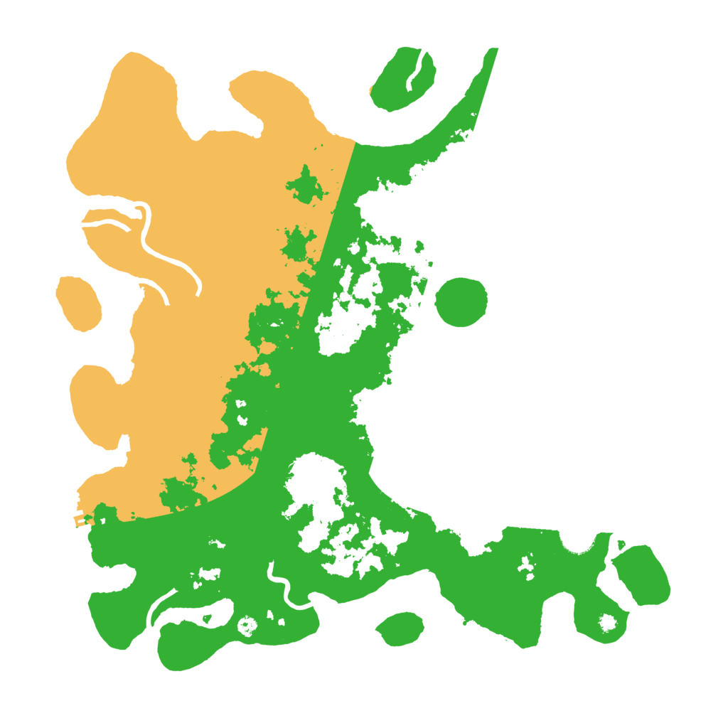 Biome Rust Map: Procedural Map, Size: 3900, Seed: 10193187