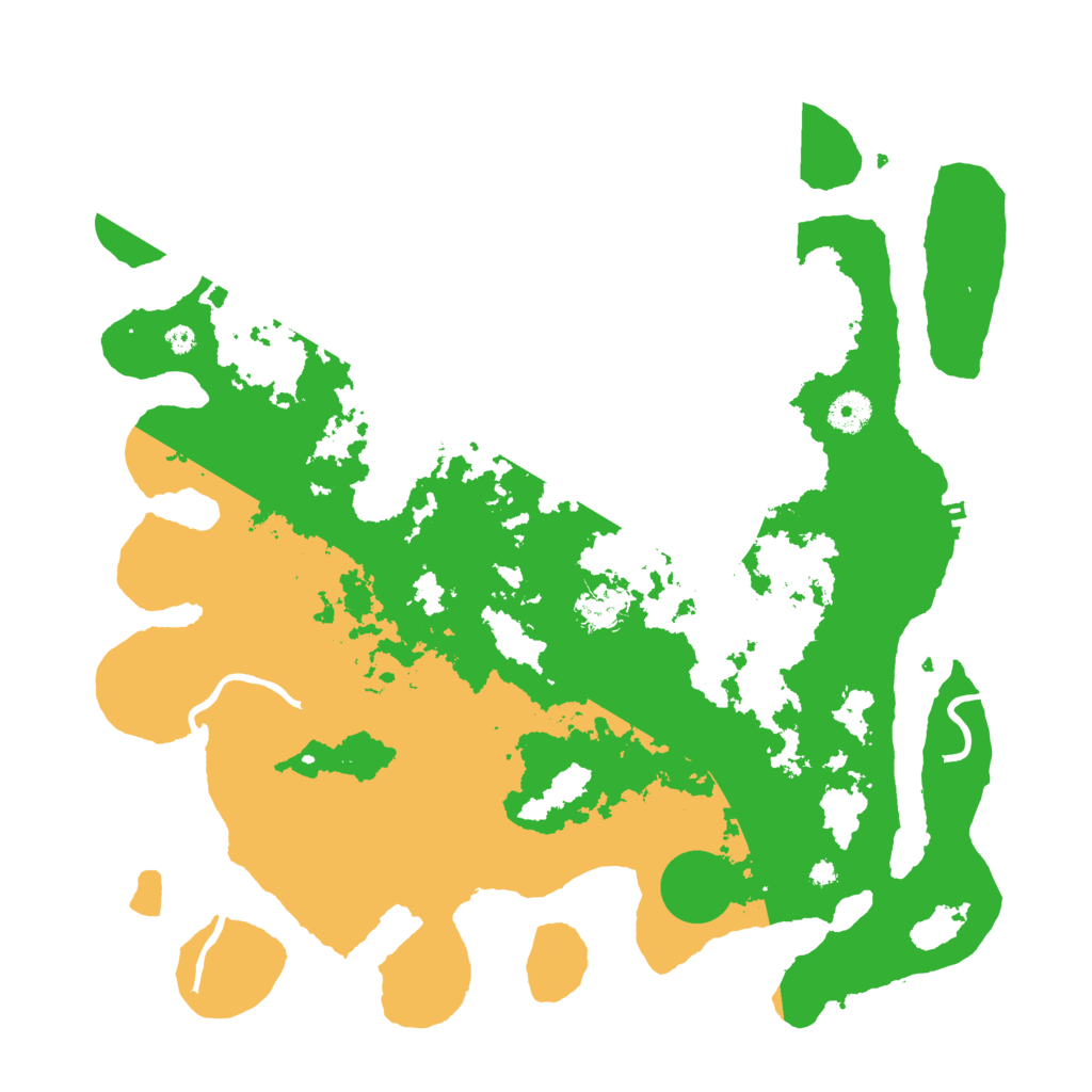 Biome Rust Map: Procedural Map, Size: 3950, Seed: 88483537