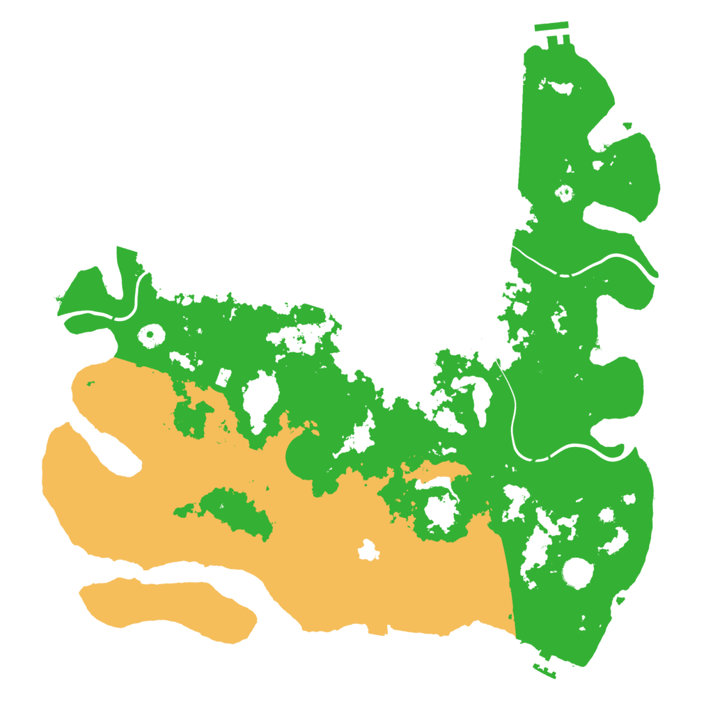 Biome Rust Map: Procedural Map, Size: 4250, Seed: 29694680