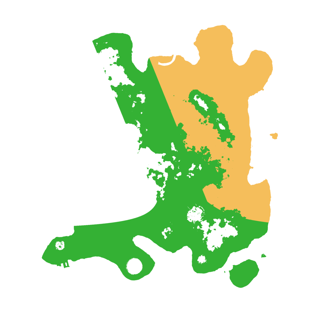 Biome Rust Map: Procedural Map, Size: 3450, Seed: 84579695