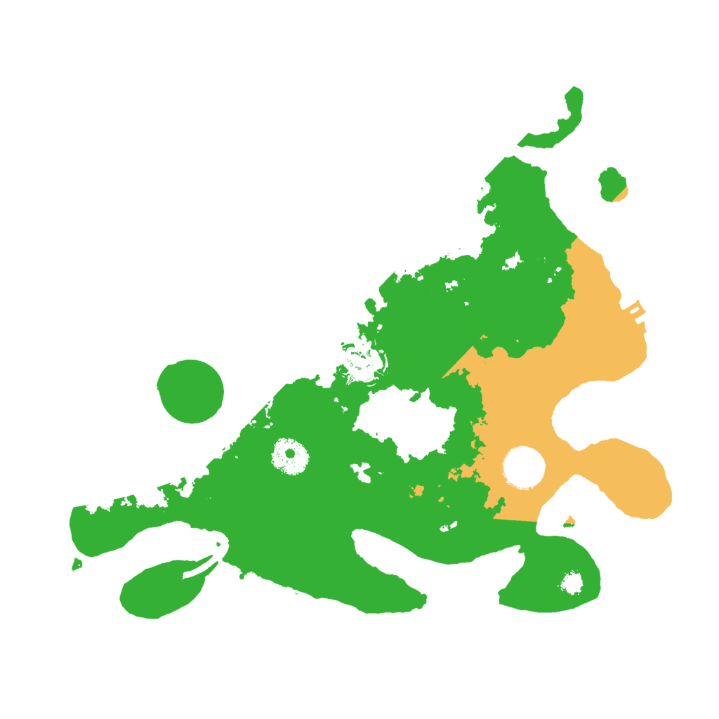 Biome Rust Map: Procedural Map, Size: 3000, Seed: 743153703