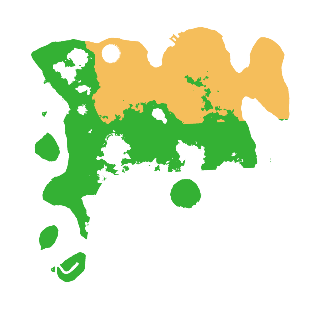 Biome Rust Map: Procedural Map, Size: 3000, Seed: 138655385