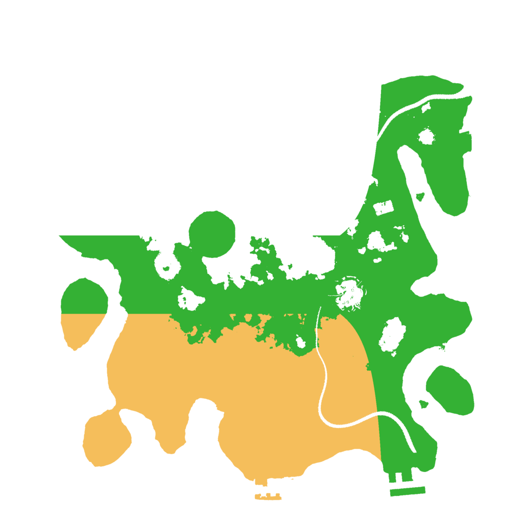 Biome Rust Map: Procedural Map, Size: 3000, Seed: 1808442378