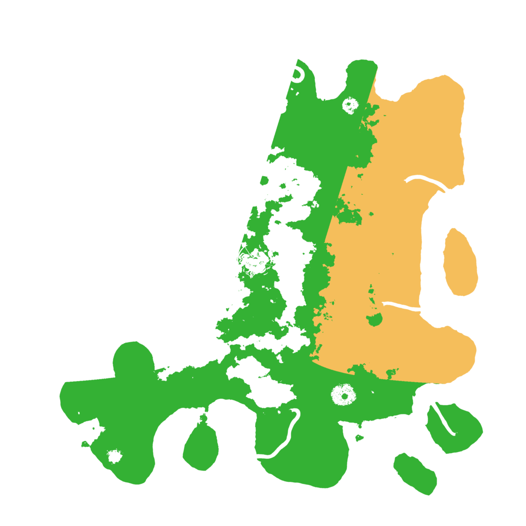 Biome Rust Map: Procedural Map, Size: 3450, Seed: 76894141