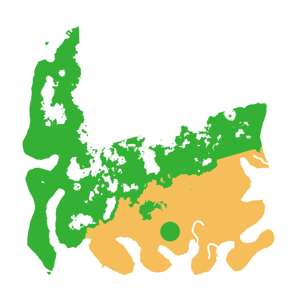 Biome Rust Map: Procedural Map, Size: 4000, Seed: 939262878