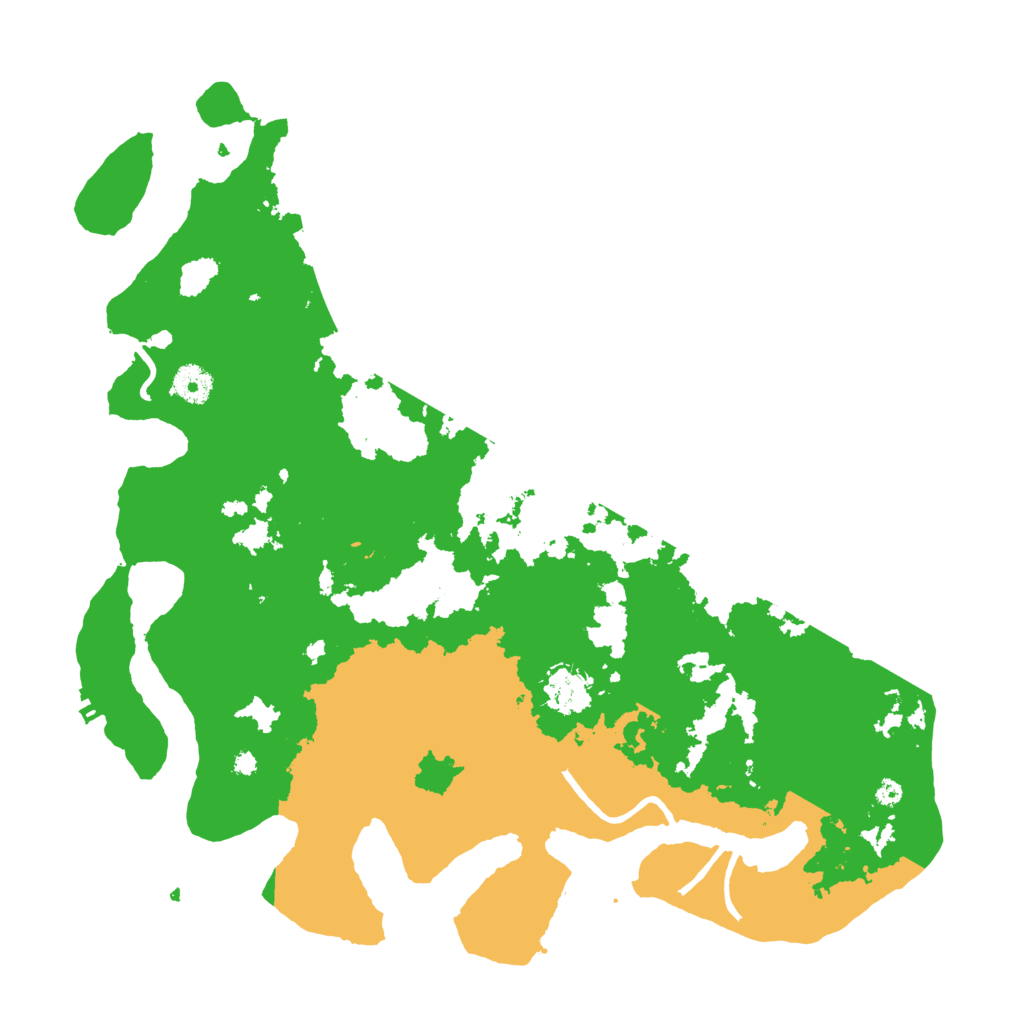 Biome Rust Map: Procedural Map, Size: 4000, Seed: 5069