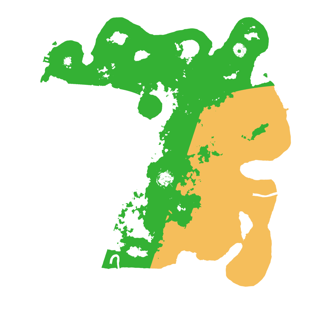 Biome Rust Map: Procedural Map, Size: 3500, Seed: 1014590756