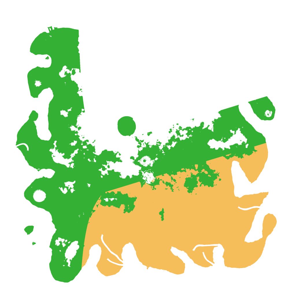 Biome Rust Map: Procedural Map, Size: 4300, Seed: 56196606