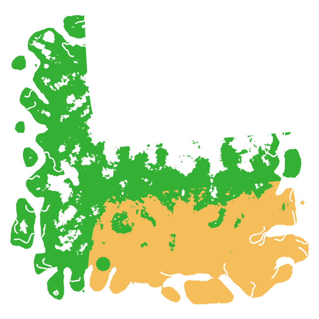 Biome Rust Map: Procedural Map, Size: 6000, Seed: 1698654969