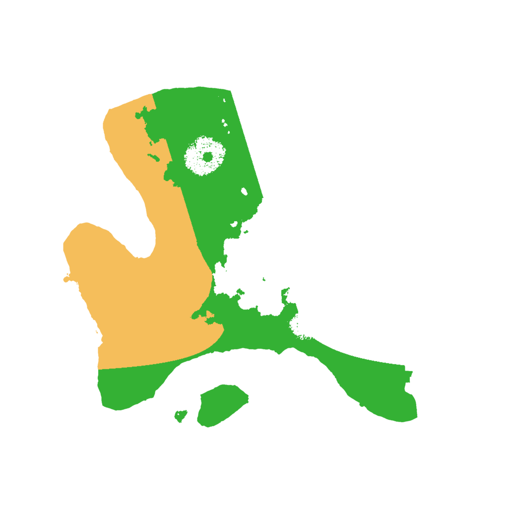 Biome Rust Map: Procedural Map, Size: 2000, Seed: 2015339572