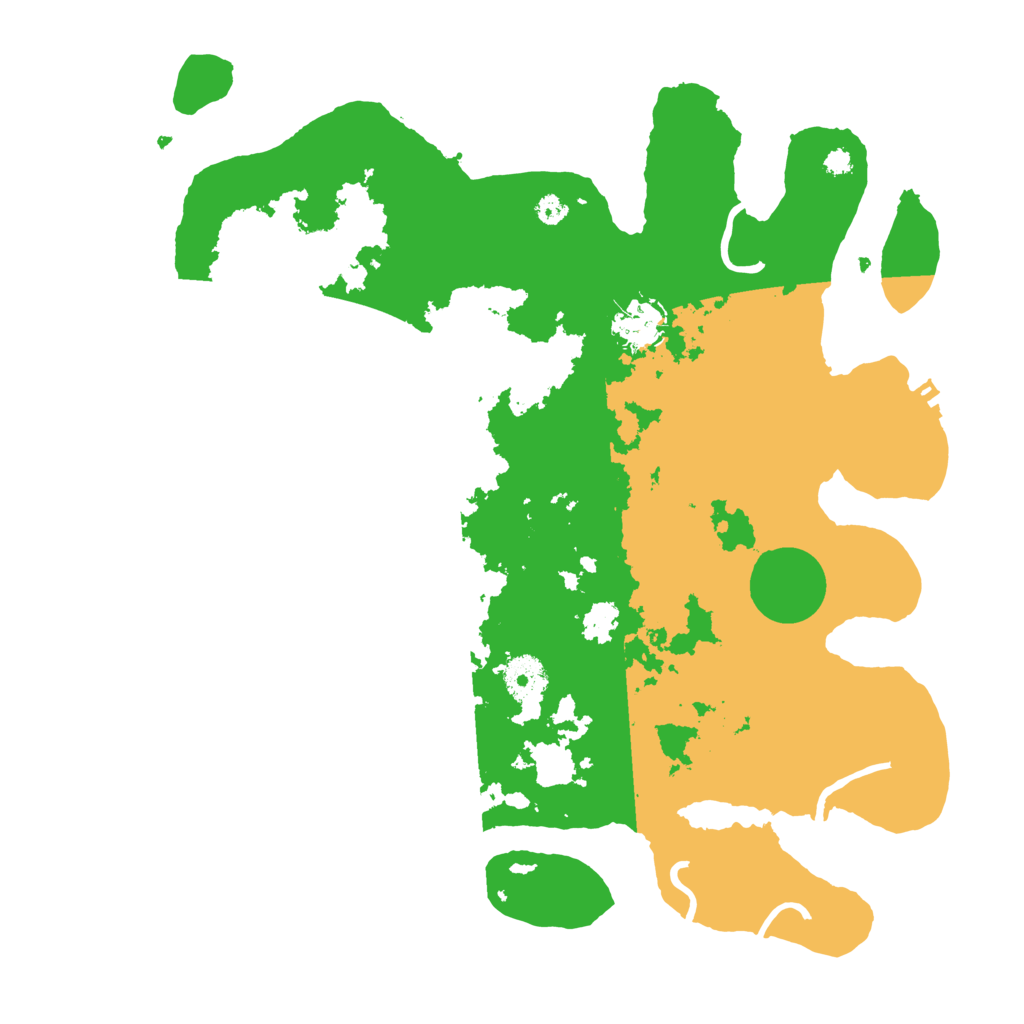 Biome Rust Map: Procedural Map, Size: 3550, Seed: 86091470