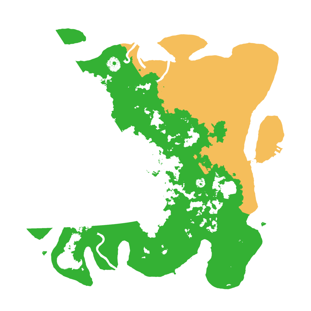 Biome Rust Map: Procedural Map, Size: 3400, Seed: 99117896