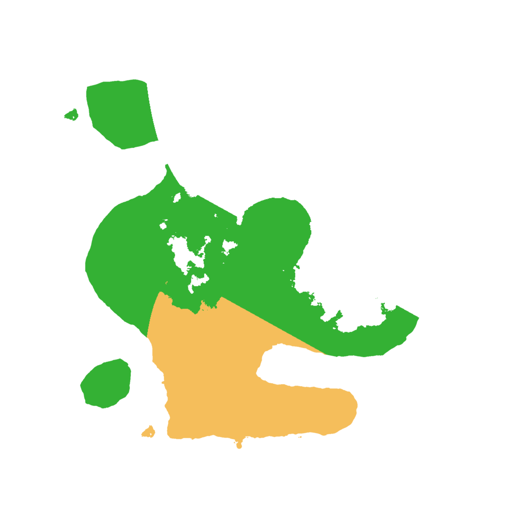 Biome Rust Map: Procedural Map, Size: 2000, Seed: 1880974607