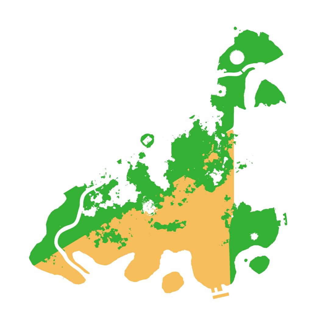 Biome Rust Map: Procedural Map, Size: 3850, Seed: 37235870