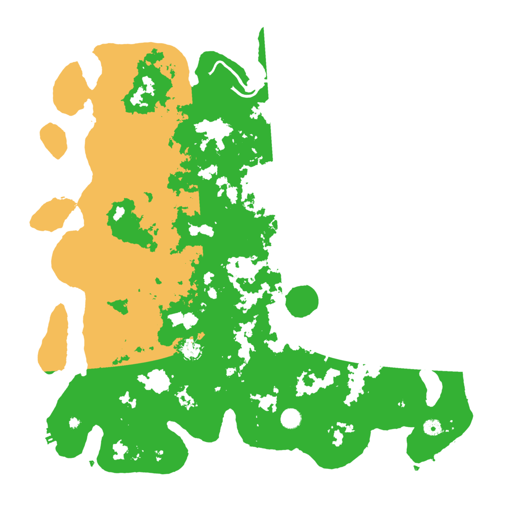 Biome Rust Map: Procedural Map, Size: 4400, Seed: 91703548