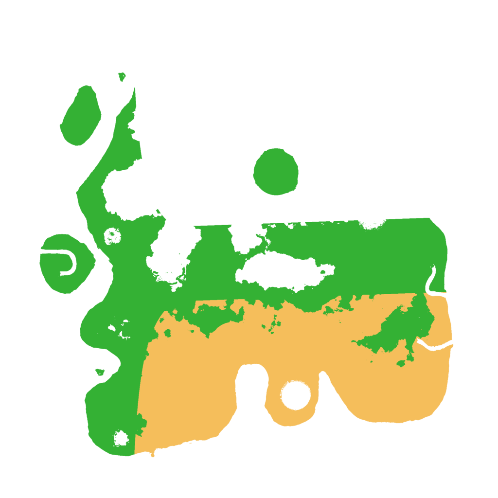 Biome Rust Map: Procedural Map, Size: 3000, Seed: 5294002