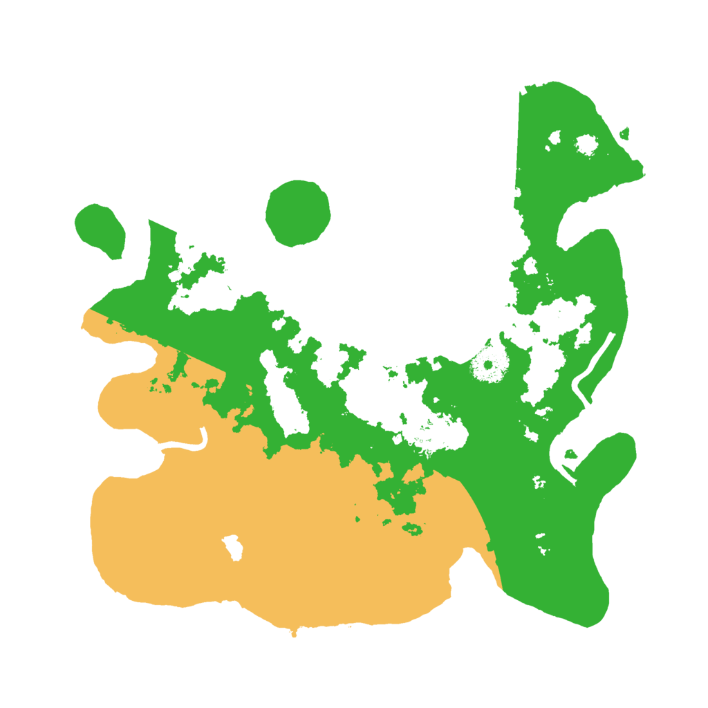 Biome Rust Map: Procedural Map, Size: 3000, Seed: 9456