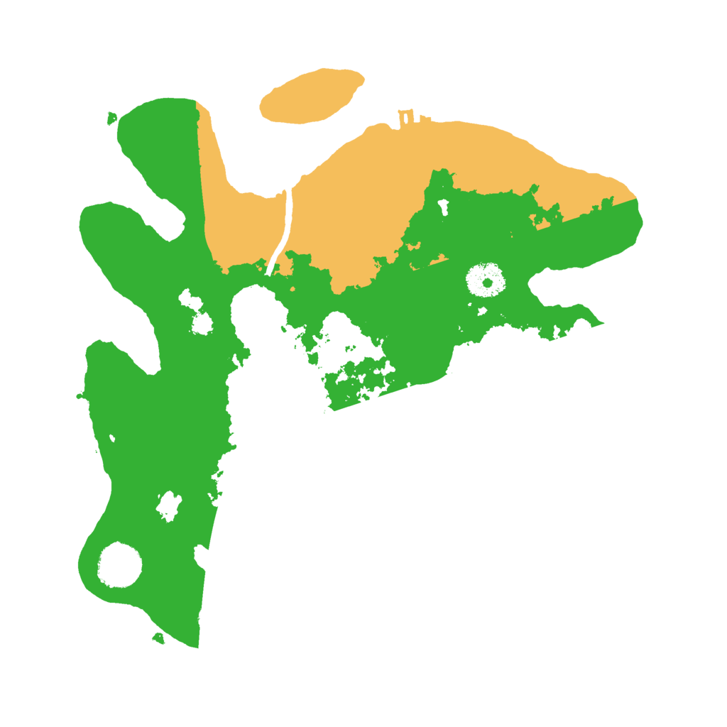 Biome Rust Map: Procedural Map, Size: 3000, Seed: 1178661106
