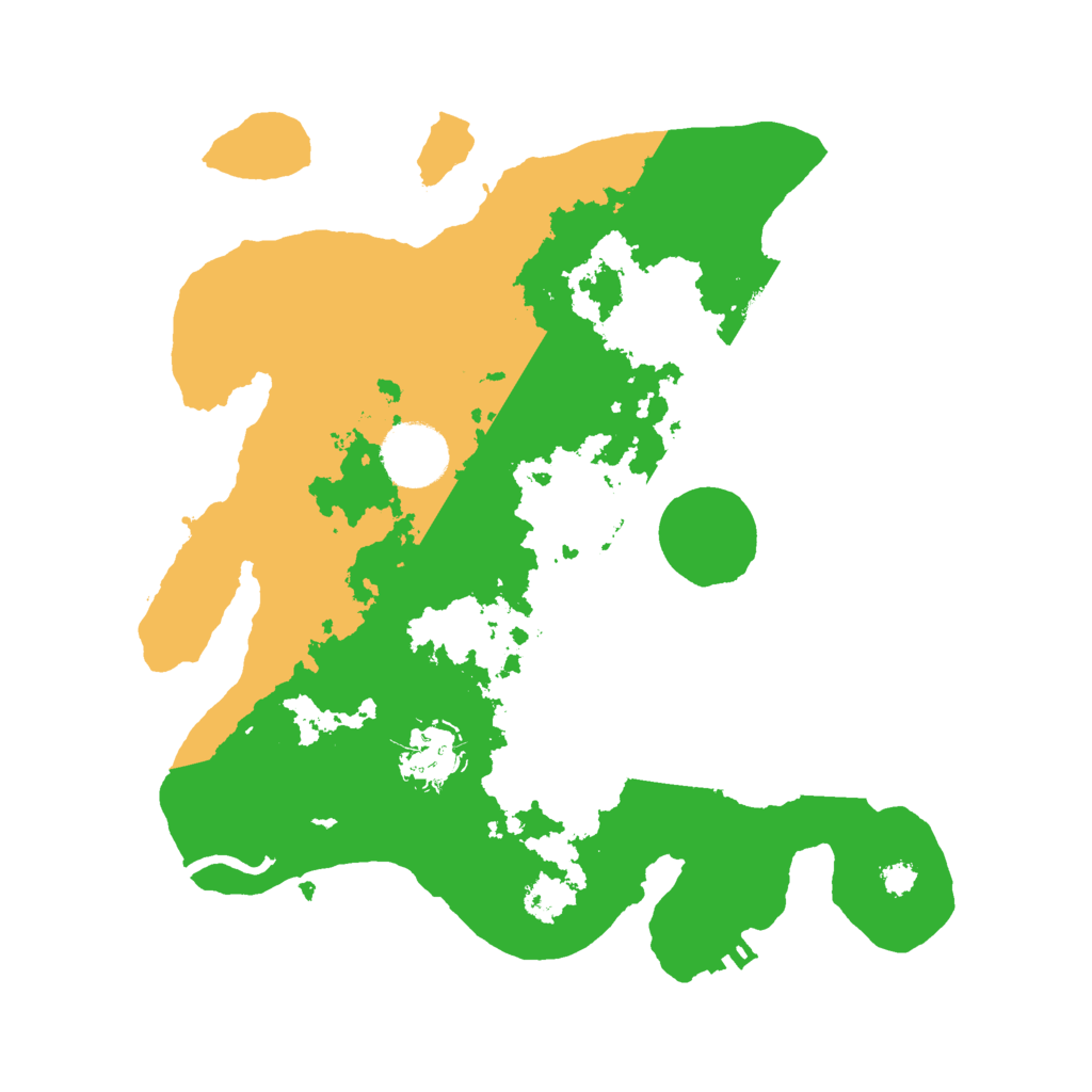 Biome Rust Map: Procedural Map, Size: 3000, Seed: 43613