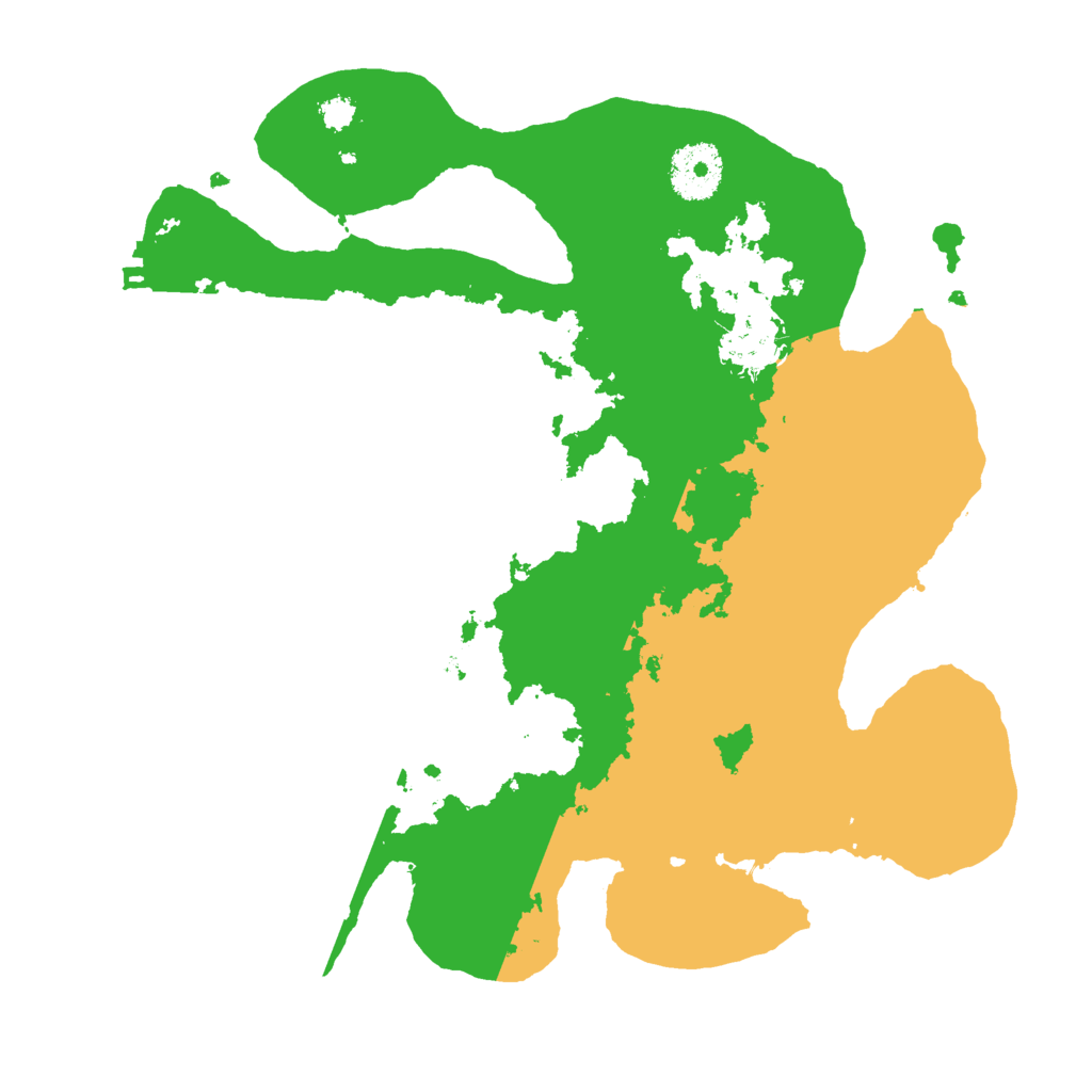 Biome Rust Map: Procedural Map, Size: 3000, Seed: 2903761