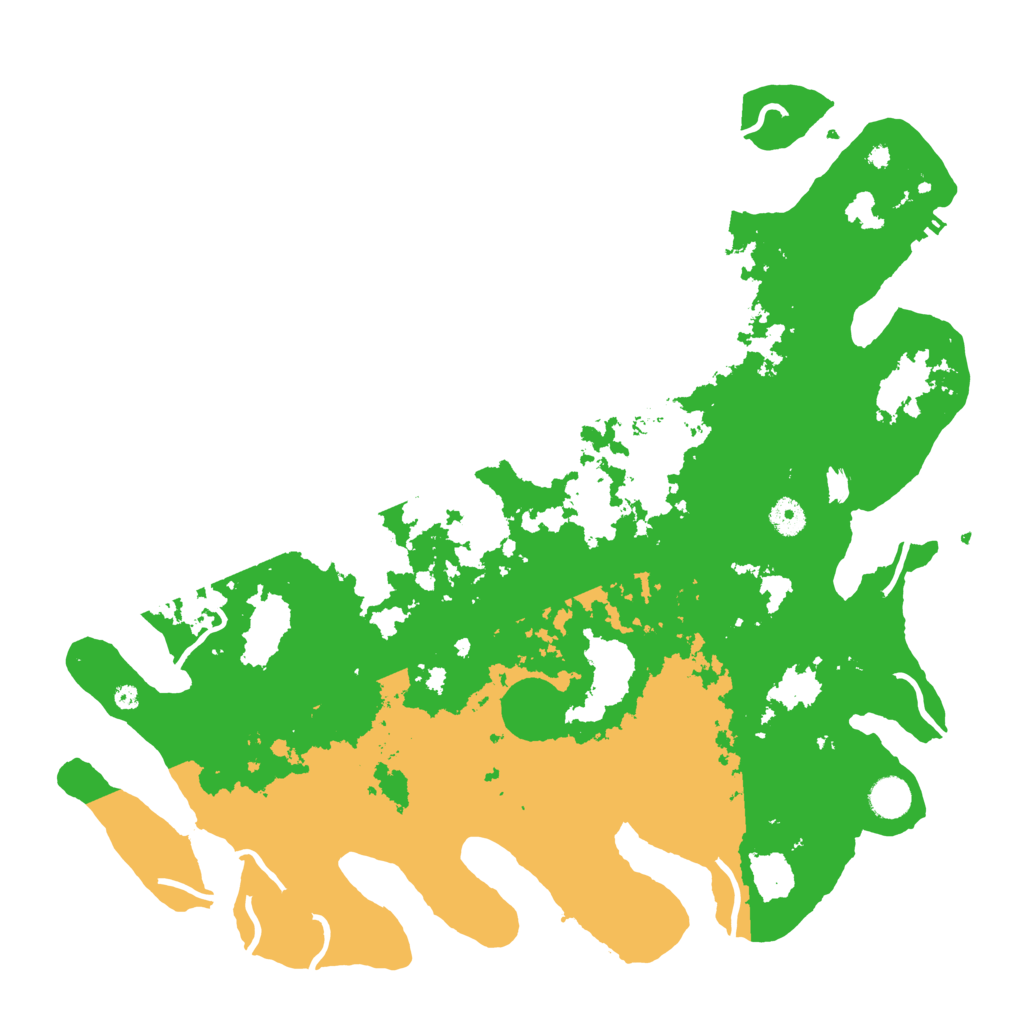 Biome Rust Map: Procedural Map, Size: 4300, Seed: 11062023