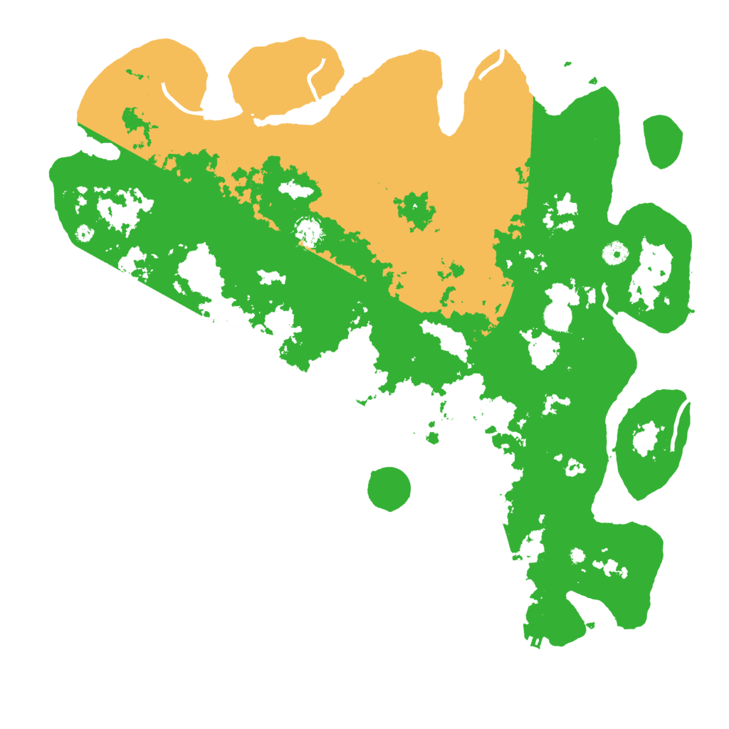 Biome Rust Map: Procedural Map, Size: 4500, Seed: 2040585185