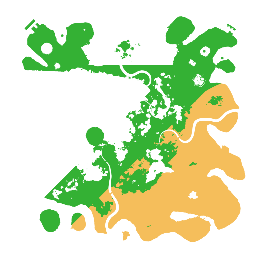 Biome Rust Map: Procedural Map, Size: 4000, Seed: 538831927