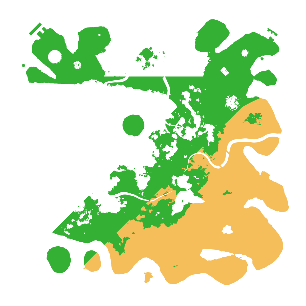 Biome Rust Map: Procedural Map, Size: 4000, Seed: 538831927