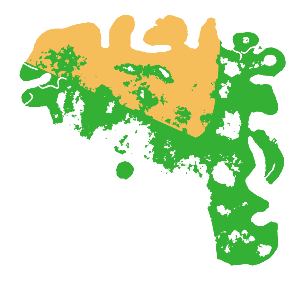 Biome Rust Map: Procedural Map, Size: 4700, Seed: 500