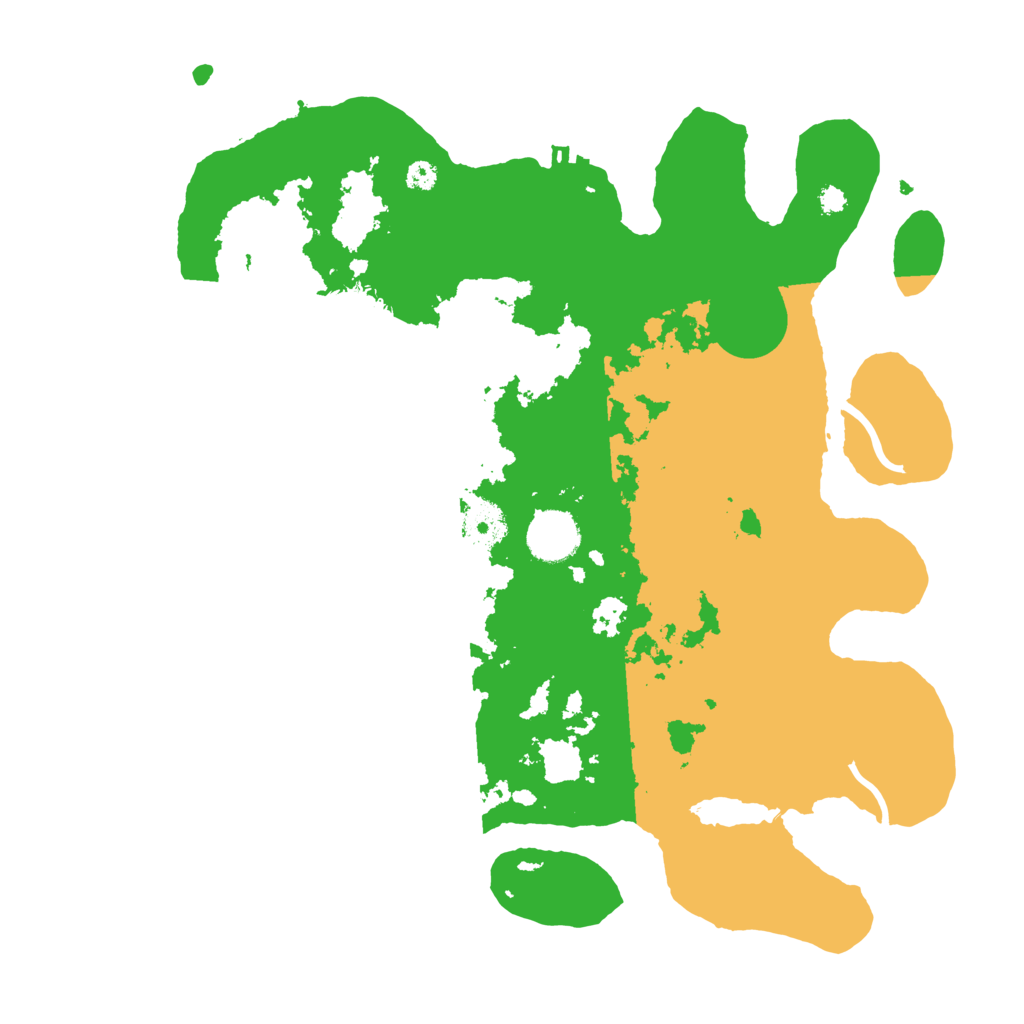 Biome Rust Map: Procedural Map, Size: 3500, Seed: 86091470
